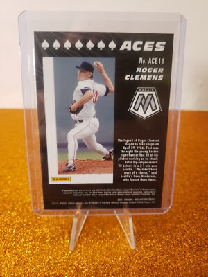 2021 Panini Mosaic ROGER CLEMENS #ACE11 Aces Insert New York
