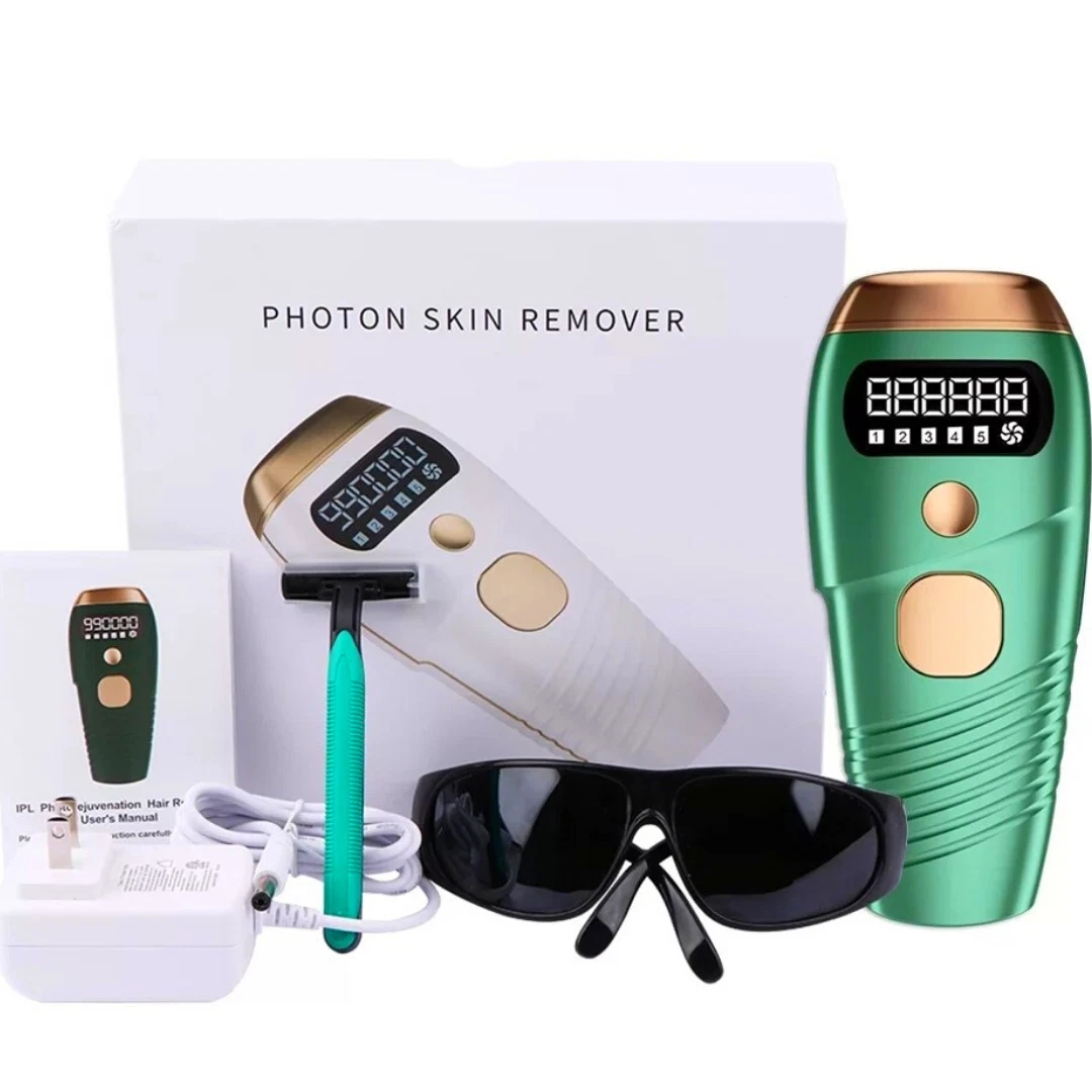 990000 Flashes Electric Depiladora Laser Permanent IPL Laser Hair Removal Device - Picture 2 of 24