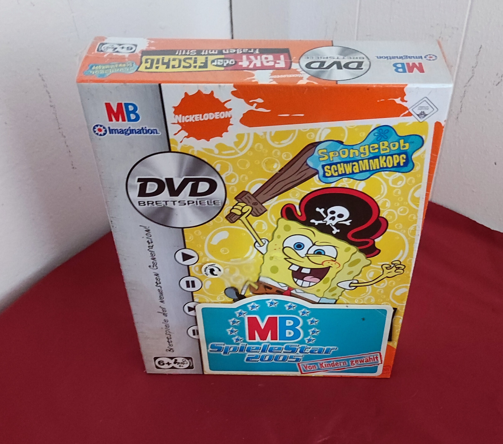 MB Imagination: 💦DVD Brettspiel Spongebob Schwammkopf💦 komplett - Bild 2