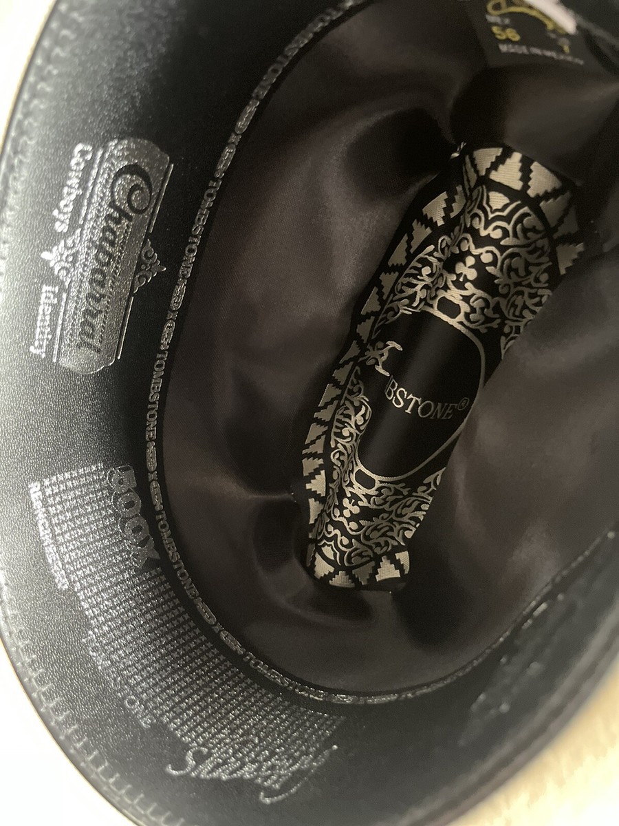 Chapeau Cowboy Tombstone Hats 10,000X Chaparral/Sinaloa - Taille 6 7/8, Naturel, Neuf Avec étiquettes