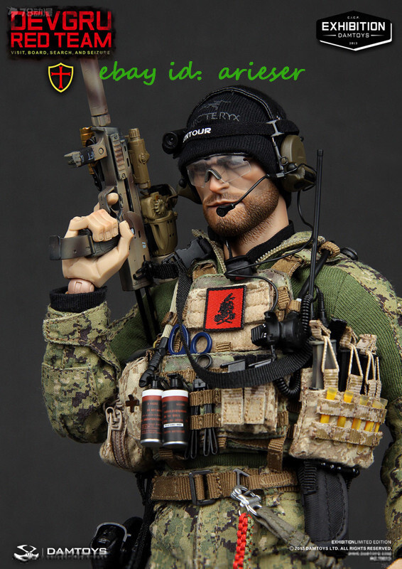 DAMTOYS　DEVGRU RED TEAM VBSS　78013 Damtoys 1/6 78013 Elite Series Devgru Red Team Vbss Action Figure
