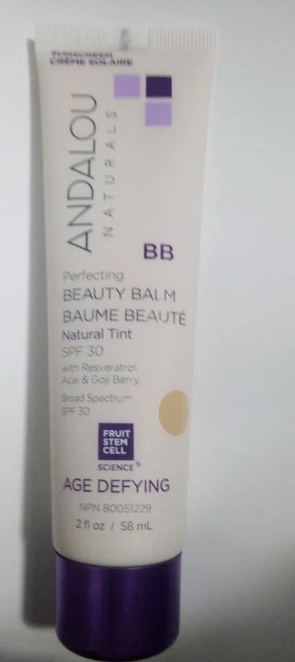 Perfecting BB Beauty Balm Natural Tint SPF 30, 2 Oz By Andalou Naturals - Image 4 of 4
