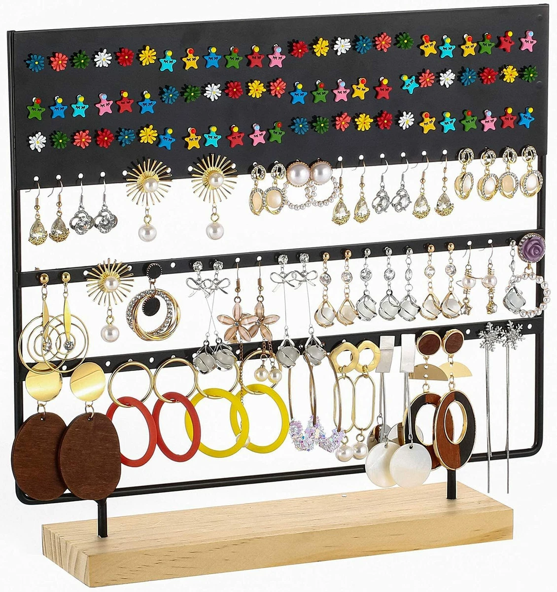 Metal 2024 earring display