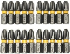 PH3 DEWALT MAXFIT 20 Pc Bit Set Phillips 1in. IMPACT READY. New