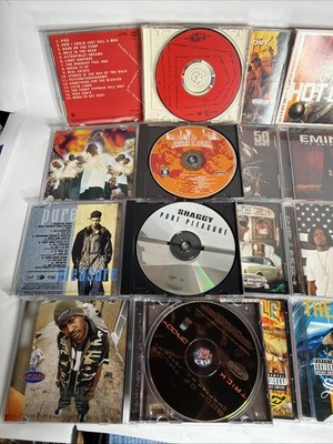 Lot Of 12 90's Gangsta Rap CDs Juvenile Too Short Shaggy Cypress