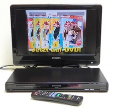 Panasonic DVD-S33 Lettore DVD/CD Scan Progressive DivX + Telecomando SCART/AV