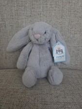 Jellycat Small Bashful Silver Bunny - New With Tags (C48)