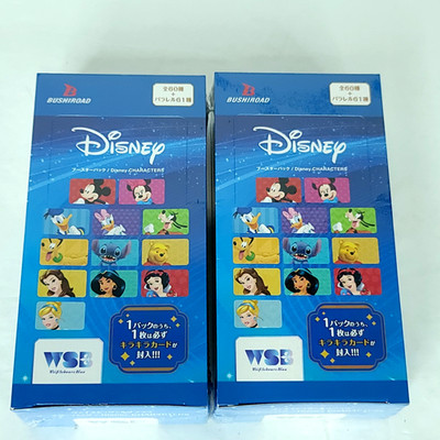 Lot of 2 Weiss Schwarz Blau Disney 100 Sealed Japanese Trading Card Box NEW