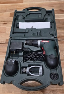 Metabo PowerMaxx Power + PowerStation Cordless Drill W/2 Batteries, Case