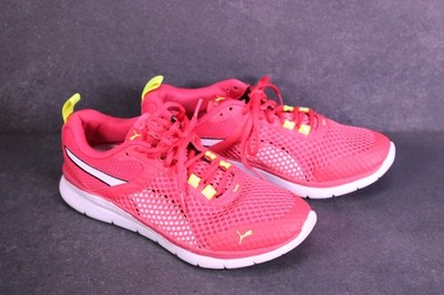 Puma Flex Sneaker Essential Damen Sportschuhe Gr. 40,5 pink Laufschuhe   BS976