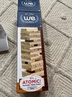 Vintage RARE WE Games Wooden Periodic Table Tumbling Tower Game — photo 1