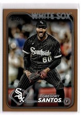 2024 Topps Series 1 - Gregory Santos #276 Gold /2024 Chicago White Sox 