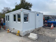 20ft x 16ft Modular Office Cabin – Open Plan & Ready to Go 