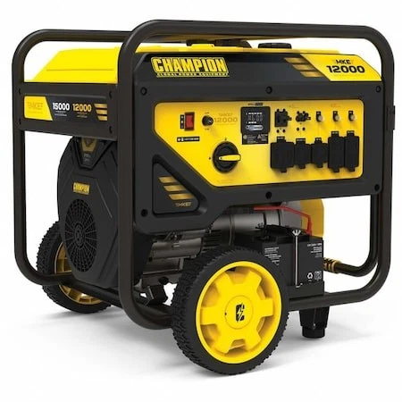 Champion Power Equipment 201160 Portable Generator, Gasoline, 12,000 W Rated,