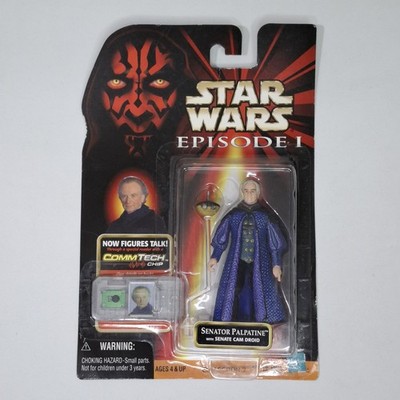 Star Wars Episode 1 Senator Palpatine Cam Droid Hasbro Actionfigur Neu (B)