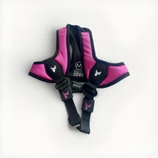 Gooby Medium Escape Free Easy Fit Dog Harness Hot Pink, Preowned Great Condition