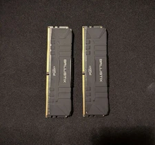 Crucial Ballistix 32GB (2 x 16GB) PC4-25600 (DDR4-3200) Memory (BL2K8G32C16U4B)