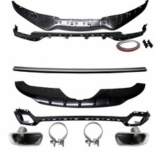 Sport-Performance Spoiler Set+ Blenden passt für BMW X5 F15 bj.14-18 nicht für M