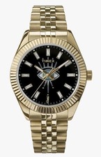 Timex x Jacquie Aiche 36mm Gold-Tone Natural Onyx Stainless Steel Watch