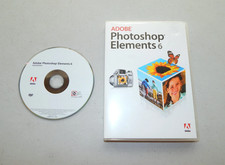 Adobe Macintosh Photoshop Elements 6 Software - w/DVD Serial Number for MAC