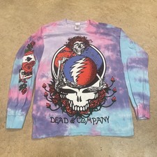 Dead And Company Double Sided Graphic Tie Dye Sphere Las Vegas T Shirt Small