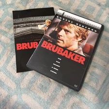 Brubaker DVD Robert Redford Morgan Freeman.  RARE OOP ** W~ Insert