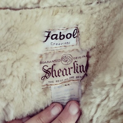 Genuine Sheepskin Coat - Handmade in Italy - Vintage 80s/90s