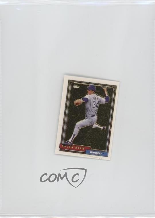 1992 Topps Micro Gold Nolan Ryan #1 HOF Baseball Card Box Set