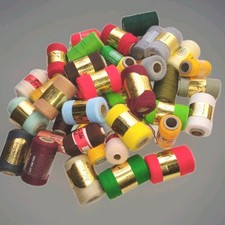 Pretty Punch and Dee lite Needle Embroidery Yarn Thread Mixed Colors Lot