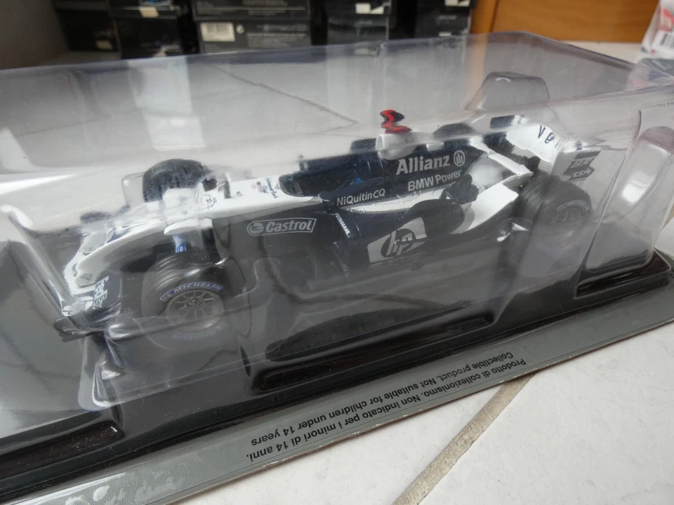 Williams FW26 Juan Pablo Montoya #3 2004 1/24 Altaya F1 Formula 1 - Immagine 2 di 2