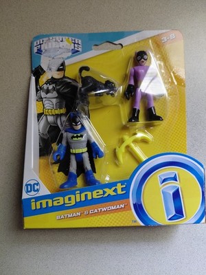 IMAGINEXT DC SUPER FRIENDS BATMAN AND CATWOMAN Damaged Package New