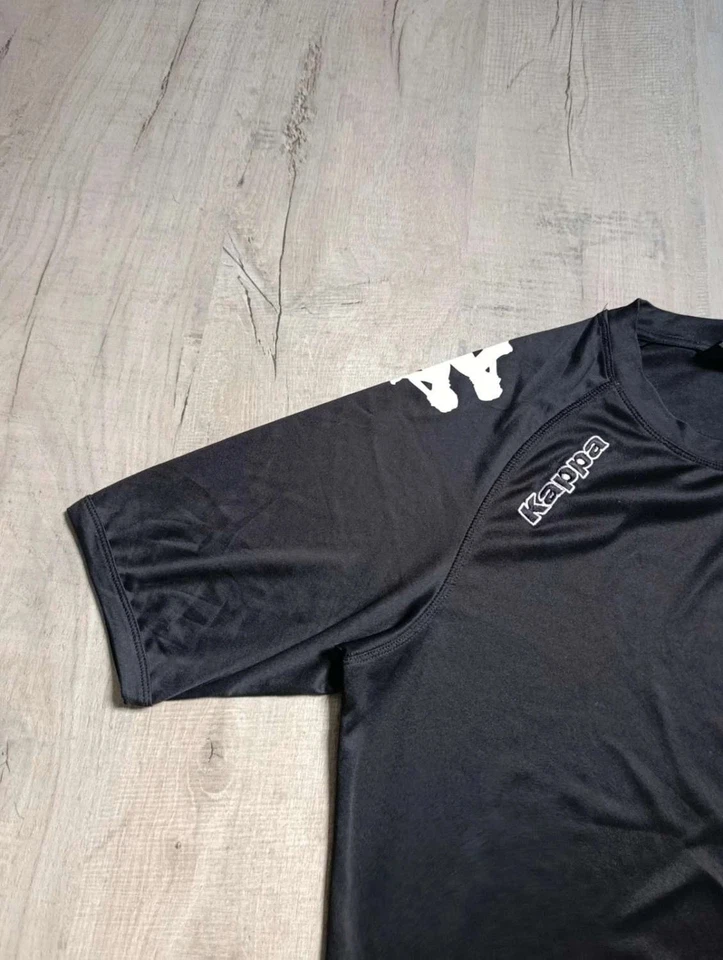 T-shirt de sport football rétro kappa vintage noir large - Photo 2/4