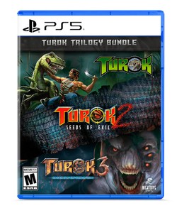 Turok Trilogy Bundle - Playstation 5 Classic Game - NEW FREE SHIPPING USA