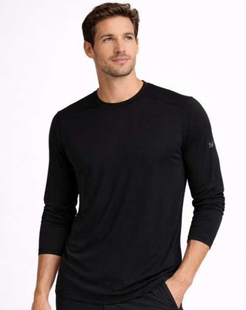 Arc'teryx Black Performance Layer Running Walking… - image 1