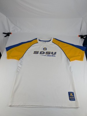 Men's XL Coloseum South Dakota State Jackrabbits SDSU Crewneck Shirt White