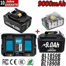 Sostituzione per batteria Makita 18V 5.5Ah 6.0Ah 9Ah BL1860B BL1850B BL1840B BL1830B DHL