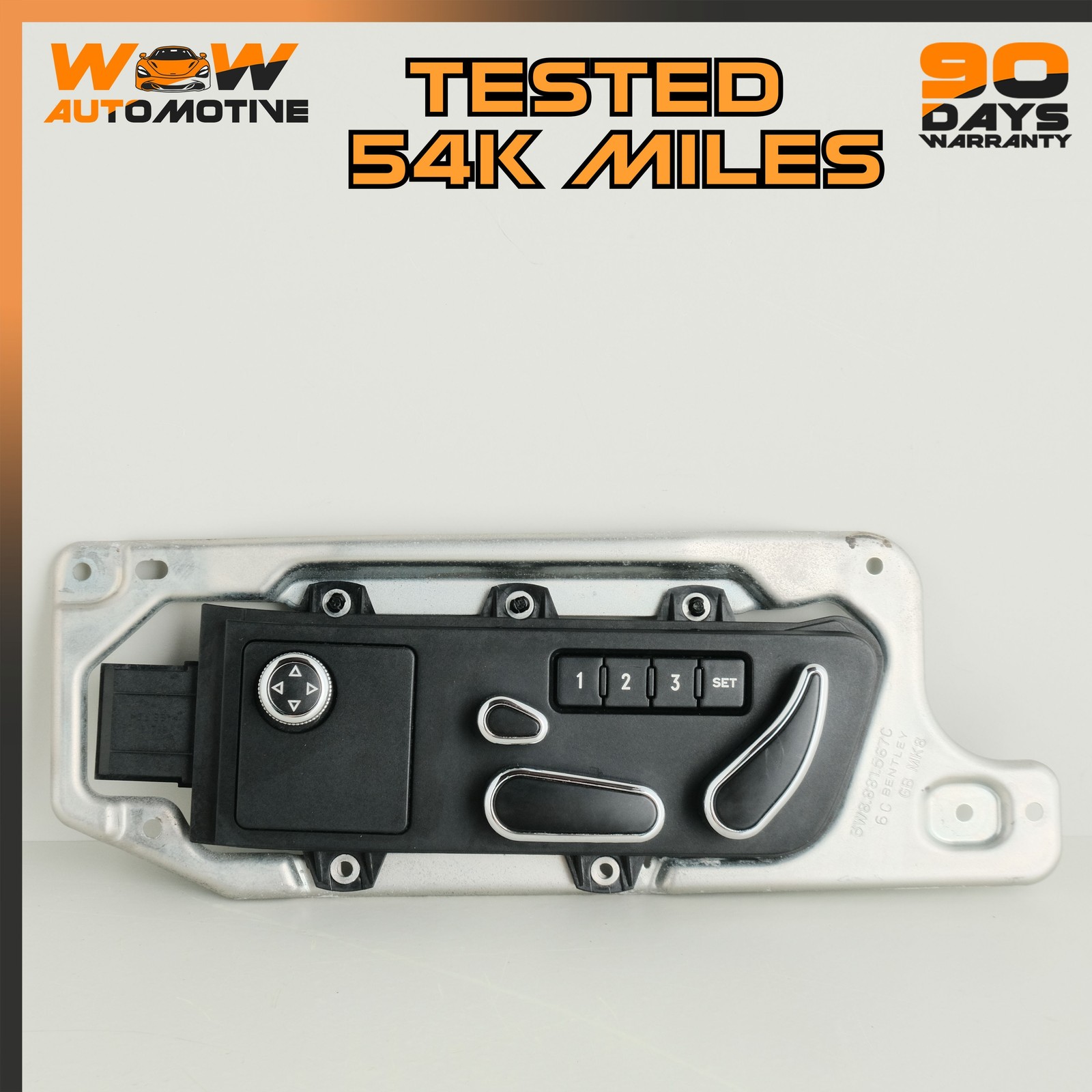Bentley Continental GT 2010-2012 Front Left Seat control switch