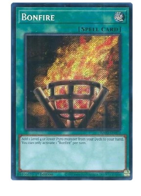 Carte Yu-Gi-Oh! Bonfire RA03-EN073 (PCR) - 1st Edition, Quarter Century Bonanza