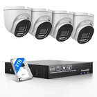 4K PoE Security Camera System – 5MP Dome Cameras, AI Detection, 2TB HDD