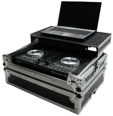Harmony HCMINILT Flight Glide Laptop Stand Road DJ Case fits Reloop Beatmix 2