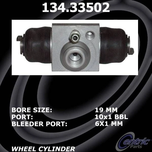 For Volkswagen Jetta 93-98 Centric Premium Rear Drum Brake Wheel Cylinder Foto 2 de 2