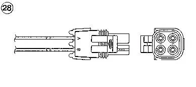 NGK 91326 Sonda lambda per RENAULT SAFRANE II (B54) - Immagine 2 di 4