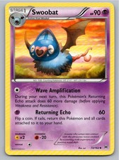 2015 POKEMON SWOOBAT BREAKTHROUGH 72/162 UC NM A89293 FREE S&H