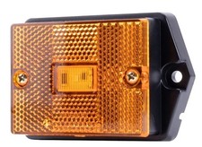 Hopkins Brands C595A- LED MKR LIGHT EAR MT AMBER,2PK