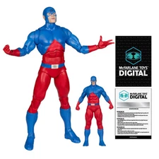 DC Multiverse 7in Ray Palmer Atom Toy Figure with Display Base and Art Card
