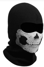 Balaclava universal military black with skull with GHOST Ghost Call of Duty....