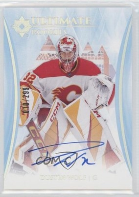 2023 Upper Deck Ultimate Collection Rookies /299 Dustin Wolf Rookie Auto RC 19ra