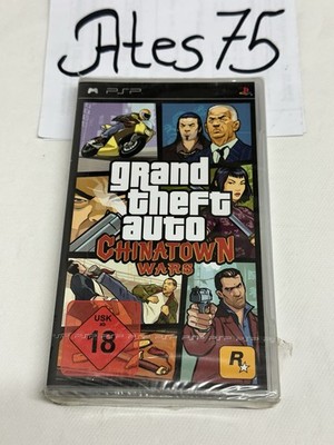 GRAND THEFT AUTO CHINATOWN WARS PSP PlayStation Portable NEU VERSCHWEISST SEALED