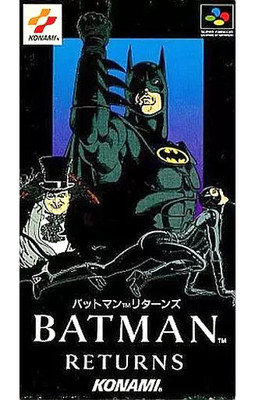 Konami Batman Returns Sfc Software