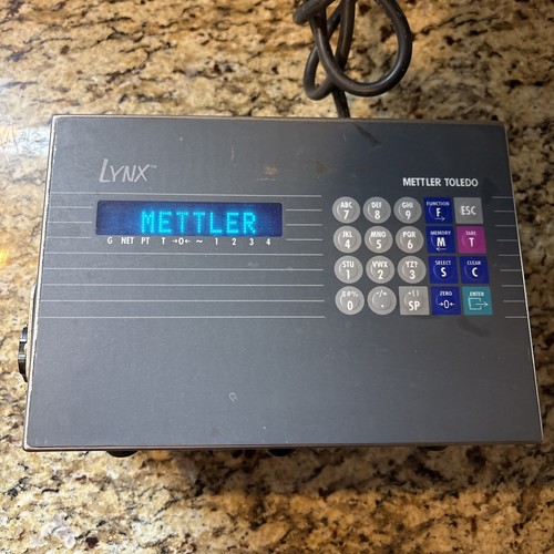 Mettler-Toledo,LYNX,Weight Indicator/Operator Terminal 100/120V